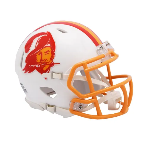 Riddell Mini Football Helm Tampa Bay Buccaneers 1976-96 - Fanartikel für echte Fans, detailgetreues Mini-Helm-Modell des legendären Tampa Bay Buccaneers-Teams, perfekt für Sammler und als Geschenk.