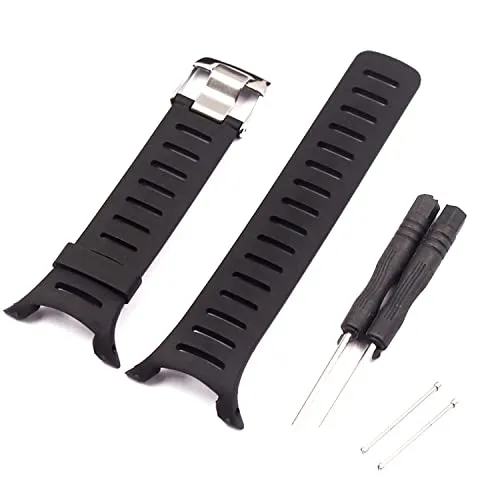 JTMM Ersatz-Armband aus Silikon für Suunto T Series T1 T1C T3 T3C T3D T4C T4D Uhrenarmband für Herren