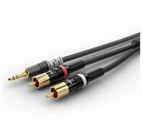 Sommer Cable HBP-3SC2-0600 Audio Anschlusskabel 6m - Kabel für DJ und Homerecorder, leicht und platzsparend mit hochwertigem Soft-PVC für optimale Flexibilität und Langlebigkeit.