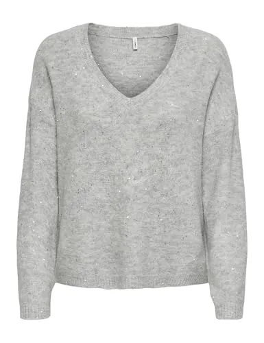 Produktbild Only Regular Fit Strickpullover 'ARIZONA' in Hellgrau, Größe XS