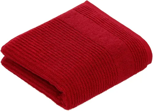 Vossen Handtuch Tomorrow, Webfrottier (2-St) in rot von Vossen