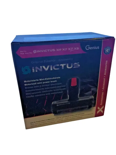 Genius Invictus X9 Mini-Elektrobürste – motorisiert – Polster-/Textilbürste orig