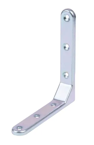 Zierwinkel galvanisch gelb verzinkt 130x130x21mm - Praktische Zierwinkel aus hochwertigem Stahl, ideal zum Aufschrauben. Mit galvanisch gelber Verzinkung für eine ansprechende Optik und optimale Stabilität. Lieferung umfasst 10 Stück.