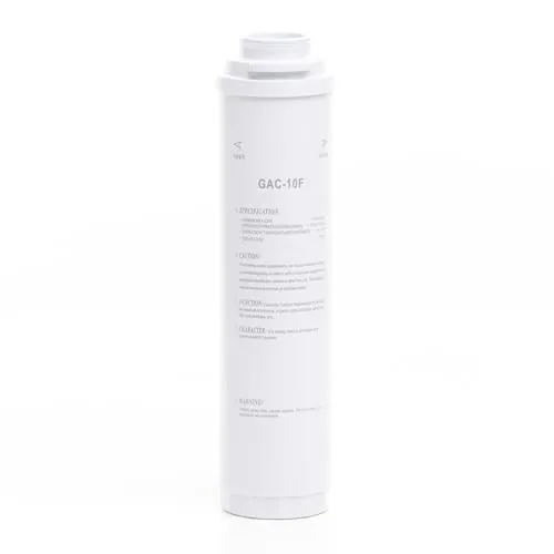 Naturewater GAC-10F Aktivkohlegranulat Filter, Ersatz Wasserfilter zur Schnellmontage, Ersatz Filterkartusche, Hauswasserfilter