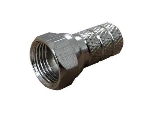 F-Stecker Breite Mutter Kabel 4 mm Antennen Montage Sat LNB TV Koax HD 5