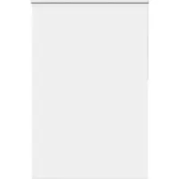 vidaXL Verdunkelungsrollo Weiß 165x230cm