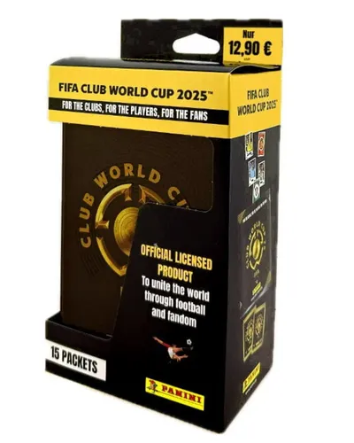 Panini FIFA Club World Cup 2025 Classic Tin – 15 Sticker Tüten
