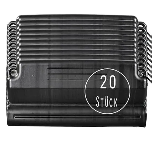 Hochwertige Pool Eisdruckpolster in Premiumqualität | Für ⌀ 5 m | Mit Sand beschwert + Verbindungshaken | Eisschutz Überwinterung Schwimmbecken Robust Winterfest Eisbrecher Frostsicher (20 Stück)