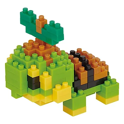 nanoblock NBPM-077 Pokemon Turtwig Tortipouss Chelast Mehrfarbig