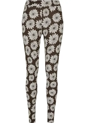 Urban Classics Ladies Soft Darkleo Legging Frauen Leggings braun XL 85% Polyester, 15% Elasthan Basics