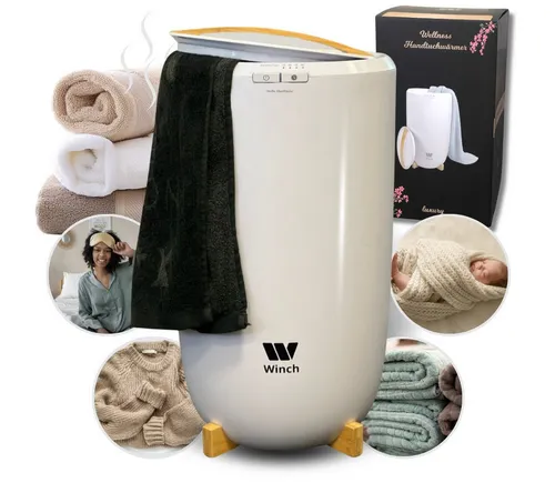 WINCH LUXUS Wellness Handtuchwärmer in weiß von Winch