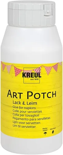 KREUL Servietten Lack & Leim ART POTCH matt 750 ml von Kreul