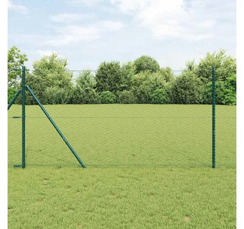 furnicato Hexagonzaun PVC Grün 25 x 1,4 m – Moderner Sichtschutz - Moderner Hexagonzaun aus robustem PVC für Garten und Terrasse. Wetterbeständig und pflegeleicht, ideal zur stilvollen Abgrenzung Ihrer Außenbereiche. Setzen Sie mit diesem einzigartigen Design Akzente in Ihrer Gartengestaltung.