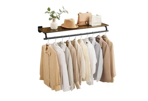 SONGMICS Kleiderständer Schwarz von SONGMICS