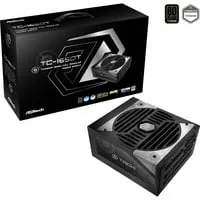 ASRock TC-1650T Netzteil - 1650 Watt ATX 3.1 - PC Netzteil mit 80 Plus Titanium Effizienz, ideal für leistungsstarke Gaming-PCs. Vollmodular und ausgestattet mit Zero RPM Mode für leisen Betrieb.