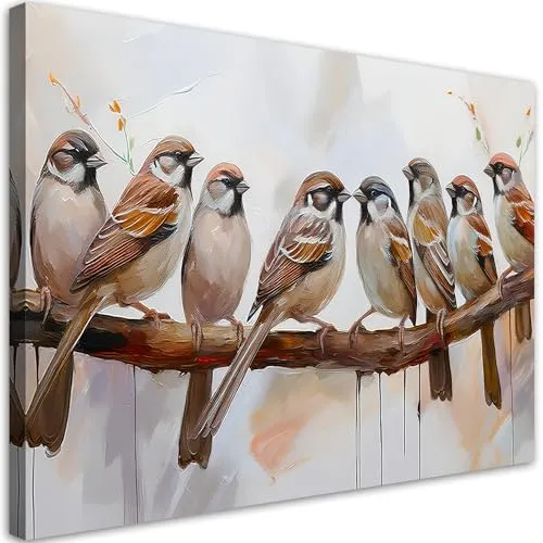 Feeby Leinwand Bilder in beige von Feeby