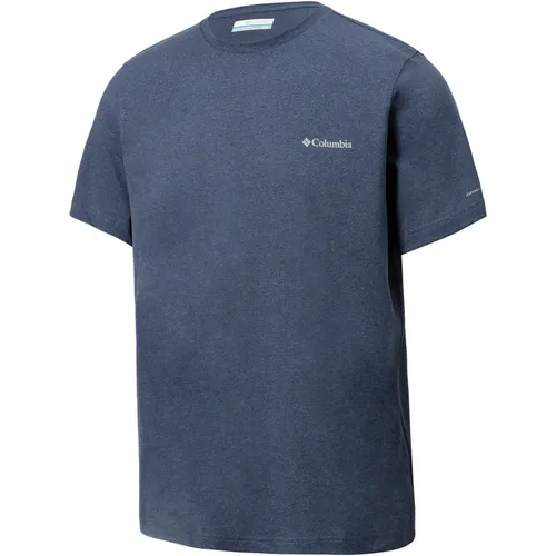 Columbia Herren Thistletown Hills T-Shirt XL in Blau von Columbia