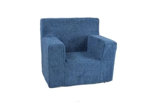 FORTISLINE Kindersessel aus Teddy-Stoff, 51x33x47 cm, weicher Mini Kindersessel - Kompakter Kindersessel für das Kinderzimmer – Ideal zum Lesen und Entspannen. Der kuschelige Teddy-Stoff bietet hohen Komfort, während der abnehmbare Bezug die Pflege erleichtert. Leicht und sicher für kleine Kinder.