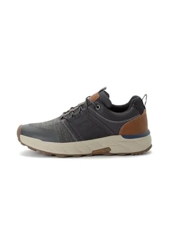 Sneaker CAMEL ACTIVE Herren Gr. 43 – Sportlich und Retro - Sneaker von CAMEL ACTIVE in navy-braun, aus Synthetik und Textil. Ideal für den Alltag, mit gepolsterter, herausnehmbarer Innensohle und sportlichem Chunky-Design.
