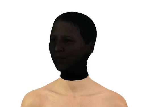 Body Stocking Nylon Maske Strumpf-Maske schwarz Strumpfhosen-Maske Art.Nr. 5600