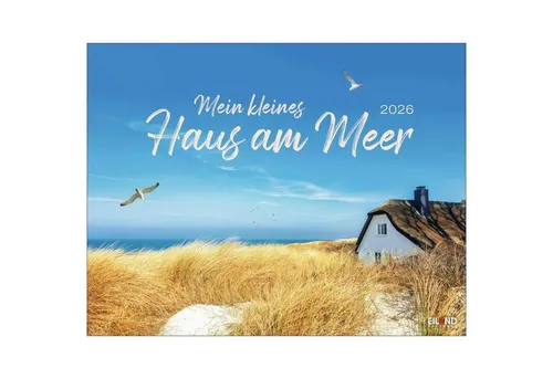Wandkalender Mein kleines Haus am Meer Kalender 2026
