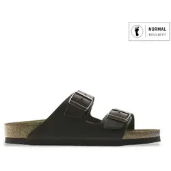 Birkenstock Arizona Normal - 37 EU Sandalen - Bequeme Sandalen in EU-Größe 37 aus hochwertigem Leder, ideal für den Sommer und mit textilen Innensohlen für optimalen Tragekomfort.