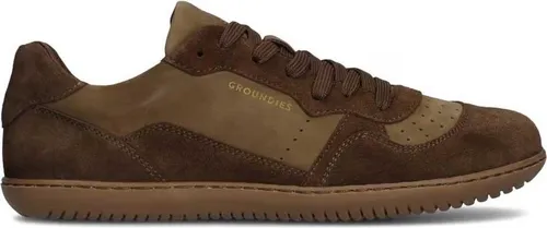 Groundies Nova Go1 Sportschuhe Braun EU 41 Damen - Laufschuhe aus weichem Leder mit flexibler TrueSense® GO1 Sohle für natürliche Bewegung. Atmungsaktives OnSteam®-Futter sorgt für Komfort – ideal für Alltag und Reisen.