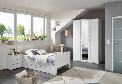 Wimex Nachtkommode Nadja in weiß von Wimex