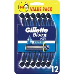 Gillette Blue3 Comfort Einweg-Rasierklingen für Männer - Einweg-Rasierklingen für einen sanften und präzisen Rasurkomfort. Ideal für die tägliche Pflege und unterwegs.