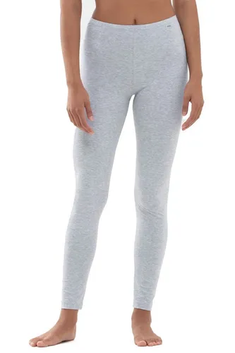 Mey Leggings SERIE COTTON PURE - Leggings in Light Grey Melange mit elastischem Bund, Oeko-Tex-Standard 100 zertifiziert und ideal für höchsten Tragekomfort.