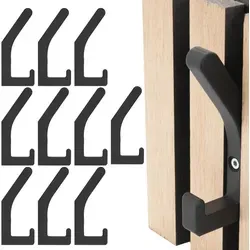 10er Set Garderobenhaken für Akustikpaneele