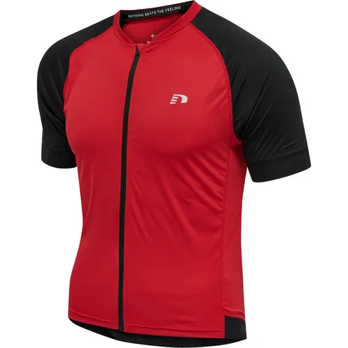 newline Mens CORE Bike Jersey - Fahrradbekleidung mit durchgehendem Reißverschluss und Gummi-Silikonband für optimalen Sitz, ideal für sportliche Fahrten.