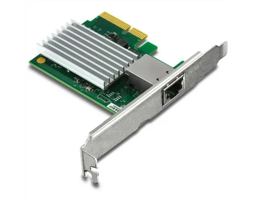 TrendNet TEG-10GECTX Netzwerkadapter PCIe - 10G Ethernet-Port - Netzwerkkarten: Konvertiert einen PCIe-Steckplatz in einen 10G Ethernet-Port und unterstützt 802.1Q VLAN Tagging für optimale Netzwerkleistung.