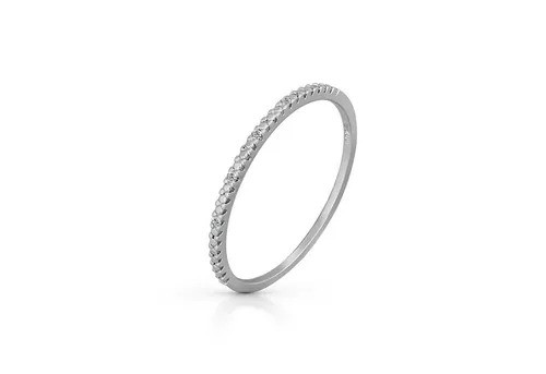 Orolino Ring 585 Gold mit 4x Brillant - Eleganter Damen-Ring aus 585 Gold mit 4 funkelnden Brillanten (zus. 0,02ct.), perfekter Schmuck für besondere Anlässe und als Geschenk.