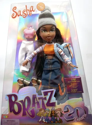 Bratz Sasha Doll 20 Yearz Mga - Puppen & -Spielsets, feiere 20 Jahre Bratz mit dieser stylischen Sasha Puppe, die für Mode und Spaß steht!