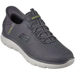 SKECHERS Herren Freizeitschuhe SUMMITS - Komfort und Stil - Sneaker mit exklusivem Heel Pillow für optimalen Halt, veganem Obermaterial aus Mesh und gepolsterter Air-Cooled Memory Foam Innensohle für ultimativen Tragekomfort.
