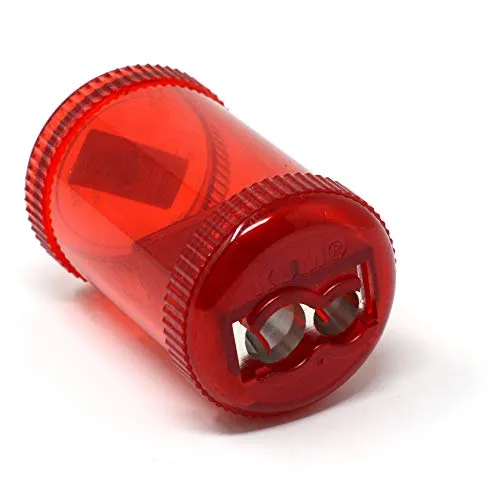 KUM 103.28.31 Dosenspitzer, Tubenspitzer doppelt rund transparent