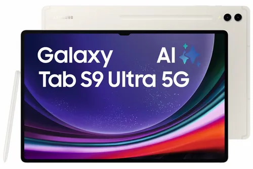 Samsung X916 Galaxy Tab S9 Ultra 512GB/12GB RAM 5G beige - Tablets mit herausragender Langlebigkeit und Robustheit, ideal für kreative Anwendungen und Unterhaltung unterwegs.