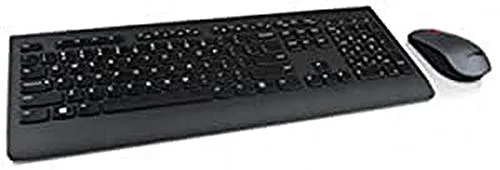 Lenovo 4 x 30h56800 RF Kabellos AZERTY Belgische schwarz Tastatur – Tastaturen (RF Kabellos, Universal, Tastatur mechanisch, AZERTY, belgische, kabellos)