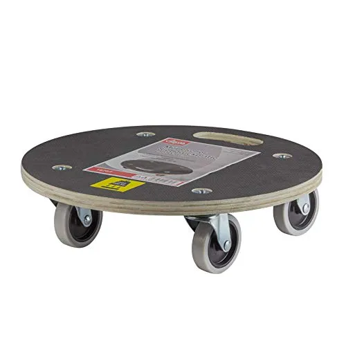 Möbelroller Siebdruckplatte 380 mm Ø 200 kg - Robuster Möbelroller aus Siebdruckplatte, ideal für das einfache Bewegen von schweren Möbelstücken bis 200 kg. Perfekt für Werkstätten und Umzüge.