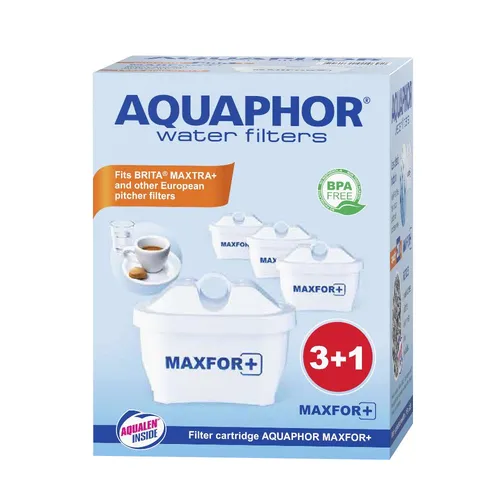 MAXFOR+ Wasserfilter Filterkanne Kartusche MaxtraPlus kompatibel UniMax 3+1