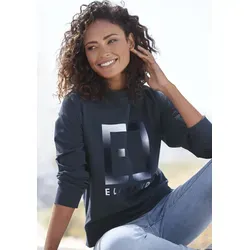 Elbsand Sweatshirt Fionni mit Logoprint von Elbsand