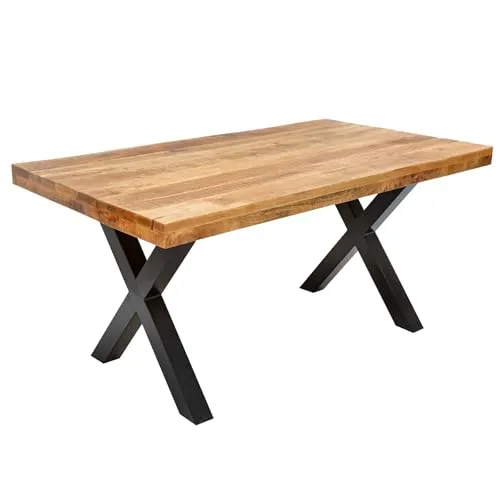 Produktbild Riess Ambiente Massiver Esstisch Iron Craft – 140 x 90 cm aus Mangoholz