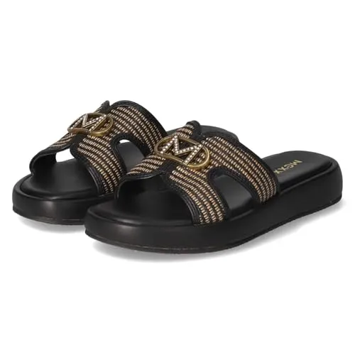 Mexx Damen Pantolette in Weiß - Gr. 39 - Pantoletten für Damen, modern designte Synthetik mit eleganter Optik für einen sympathischen Look.