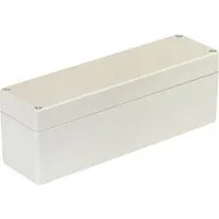 Blanko Modulgehäuse IP 65 Lichtgrau 160 x 45 x 55 mm