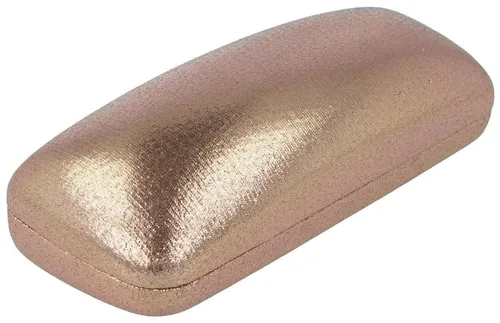 Rose-Goldenes Hartschalen-Brillenetui 