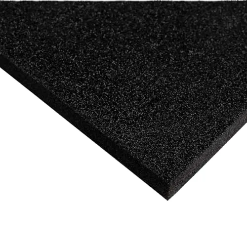 Produktbild Planenscout Plastazote® LD29 Polyethylen PE Schaumstoff schwarz 100x50x5cm