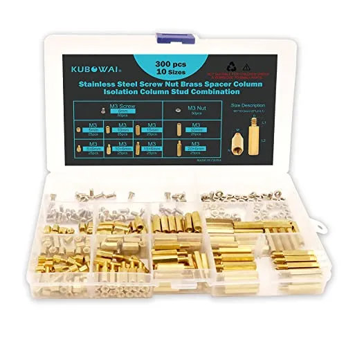 Schrauben & Muttern Gold von KUBOWAI