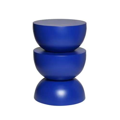 sweeek Beistelltisch Coumba, Ø32 x 46.5 cm in blau von sweeek