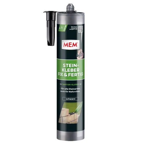 MEM Stein-Kleber Fix & Fertig 445 g schwarz